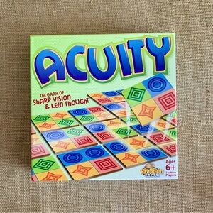 FAT BRAIN TOYS ACUITY Colorful Matching Patterns / Designs Game Ages 6+